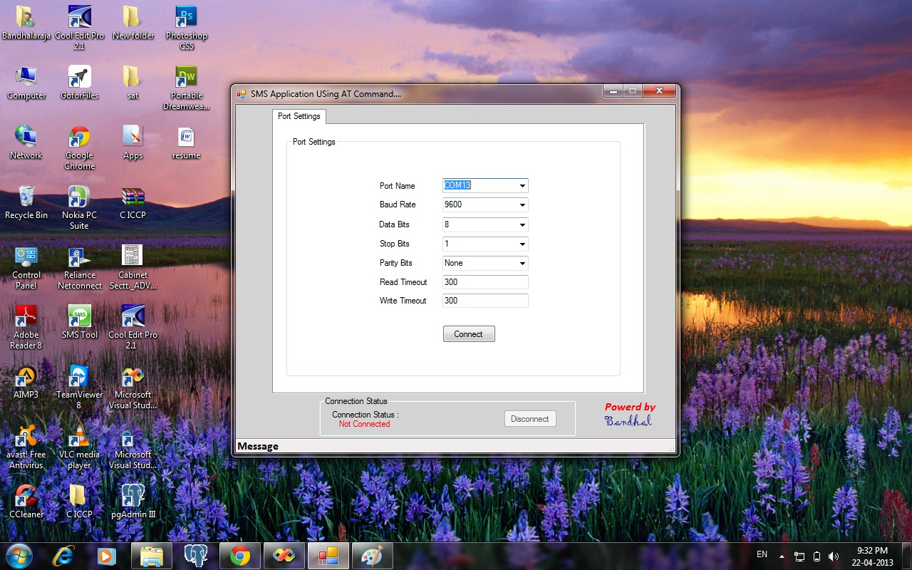 Send SMS Using AT Command using Data Cable SourceCodester